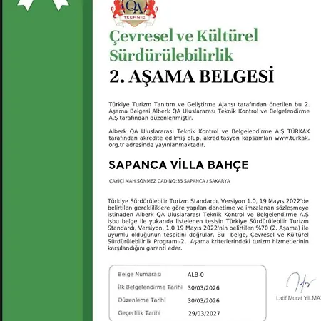 Vi̇lla Bahce şükriye Küçükal Villa *